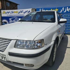 فروش سمند EF7 سفید مدل 1399 - تصویر 2