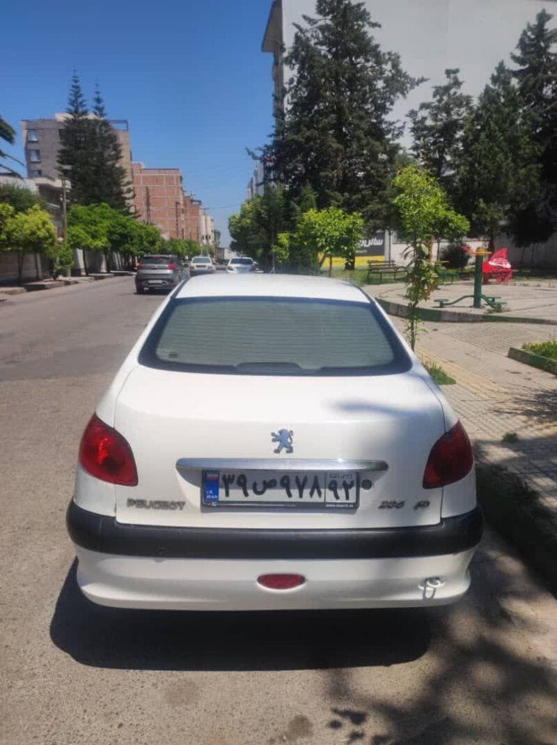 حراجی 206 SD وی8 مدل 95 - تصویر 2